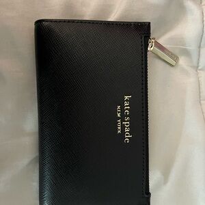 Kate Spade Black and Tan Wallet